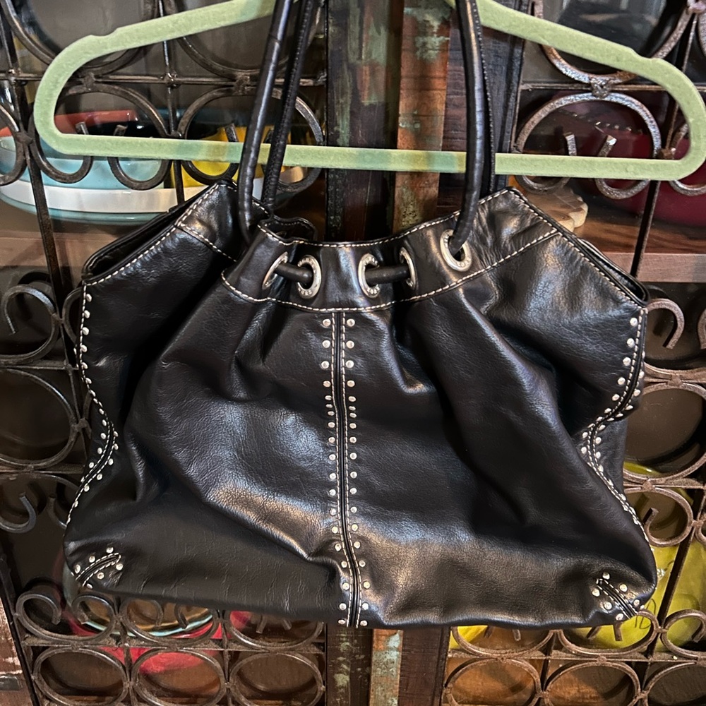 Michael Kors Black Studded Women's Bag